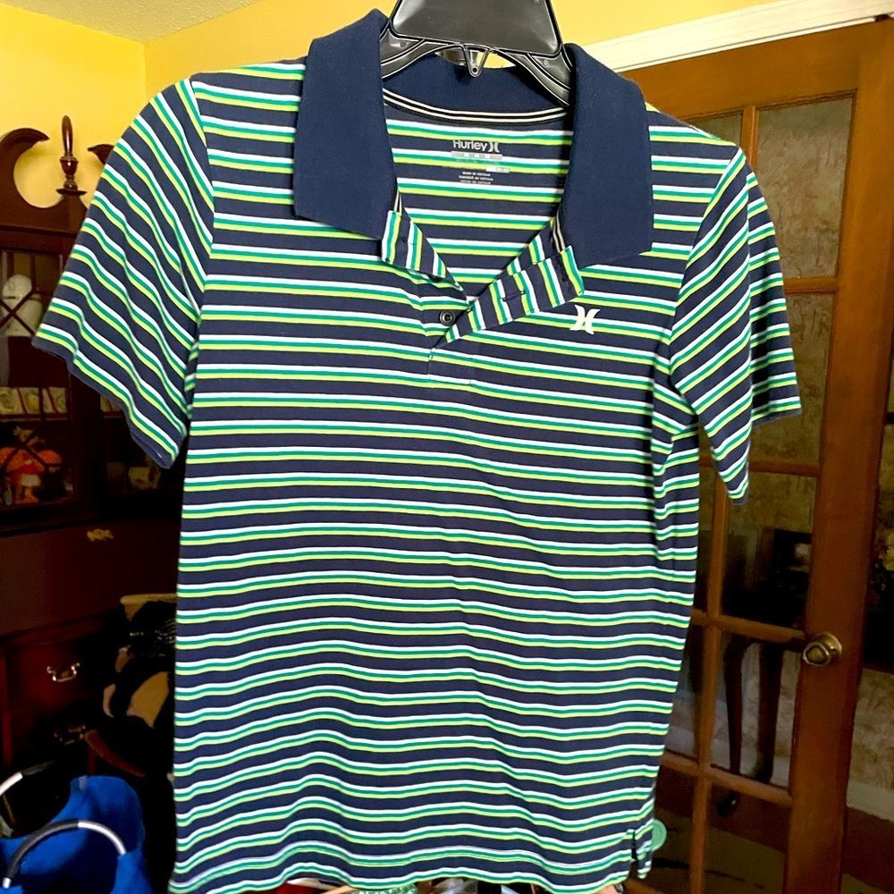 Boys medium polo style shirt